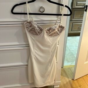 Tiger mist white dress new with tags